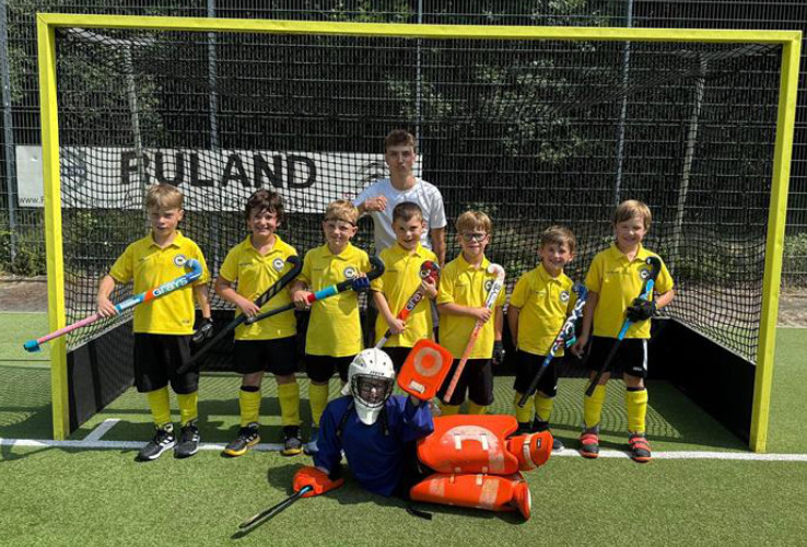 Männliche u 8 Kinder Jugend Hockey Krefeld